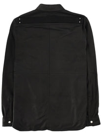 Rick Owens Men's Leather Jacket Black