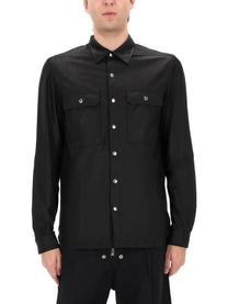Rick Owens Men's Leather Jacket Black