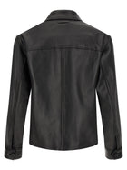 Marni Leather Jacket Gold, view 2