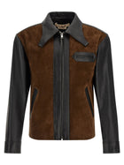 Marni Leather Jacket Gold