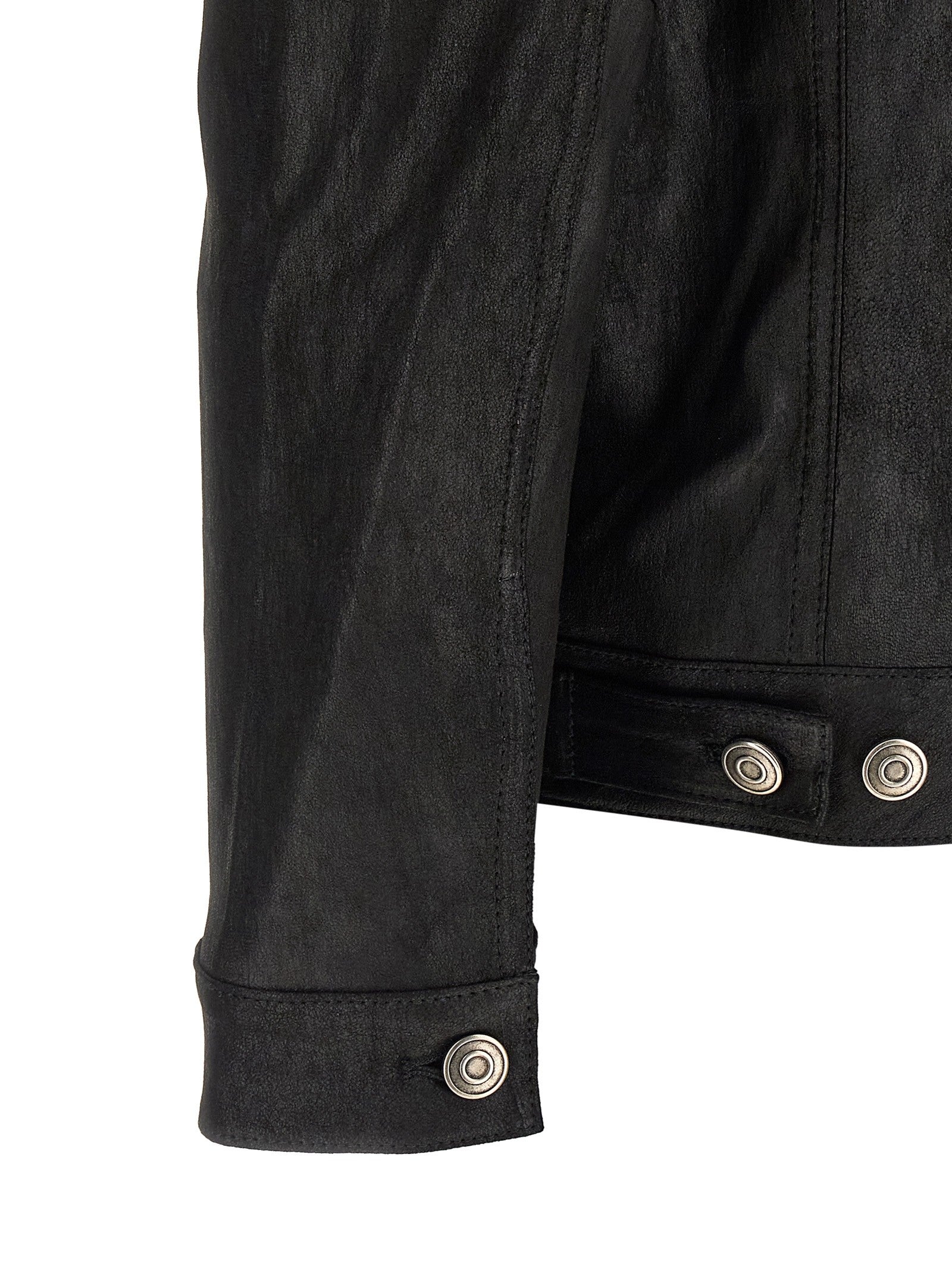 Giorgio Brato Leather Jacket Black