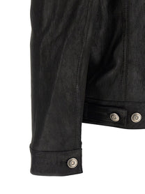 Giorgio Brato Leather Jacket Black