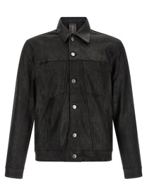 Giorgio Brato Leather Jacket Black