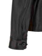 Marni Leather Jacket Gold, view 4
