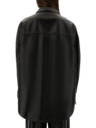 Michael Kors Women's Leather Jacket Black, view 3