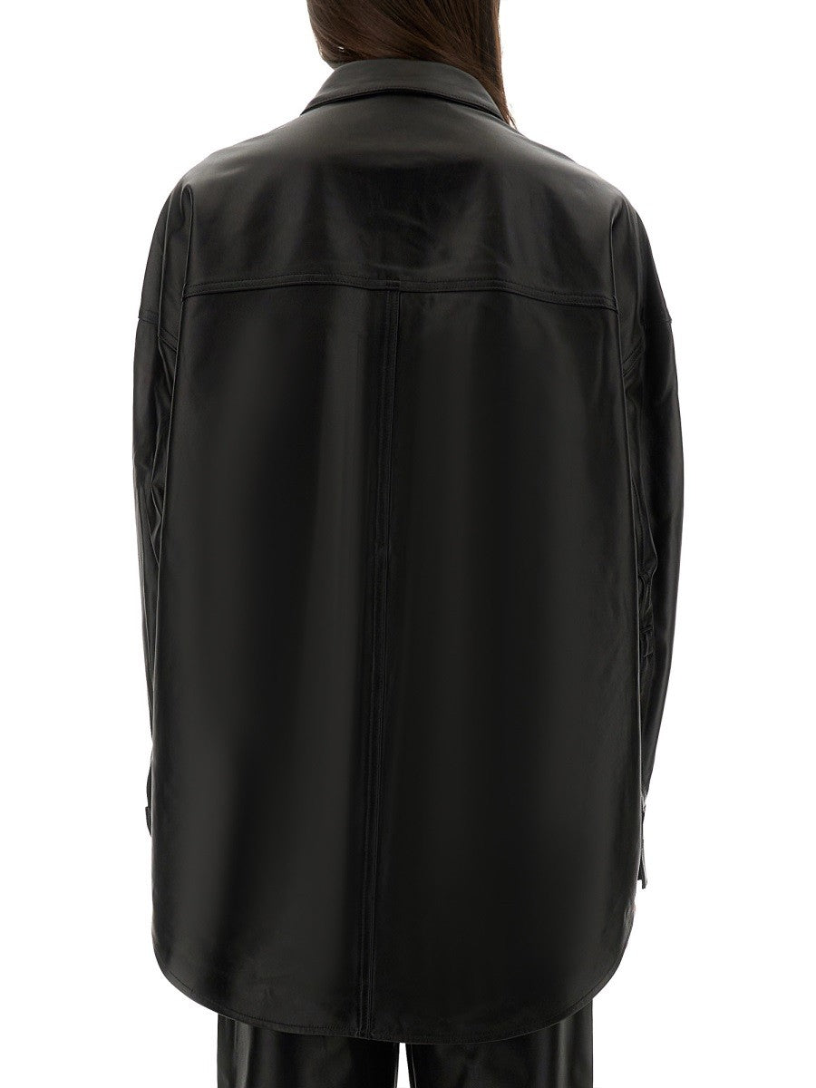 Michael Kors Women's Leather Jacket Black