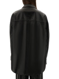 Michael Kors Women's Leather Jacket Black