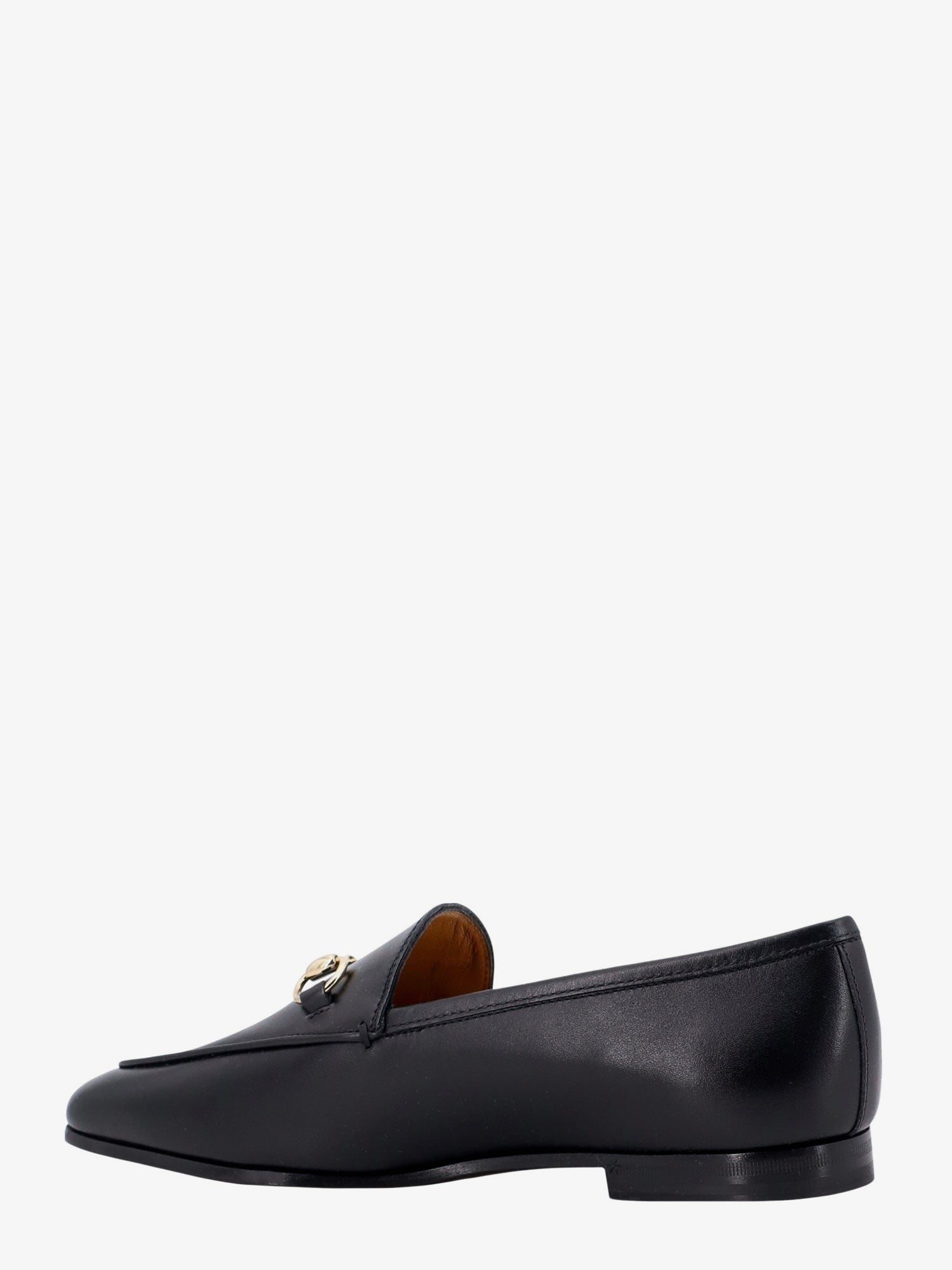Gucci Women's Leather Jordaan Loafers Black