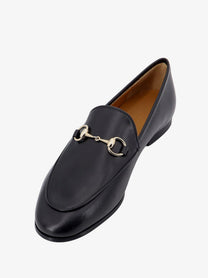 Gucci Women's Leather Jordaan Loafers Black