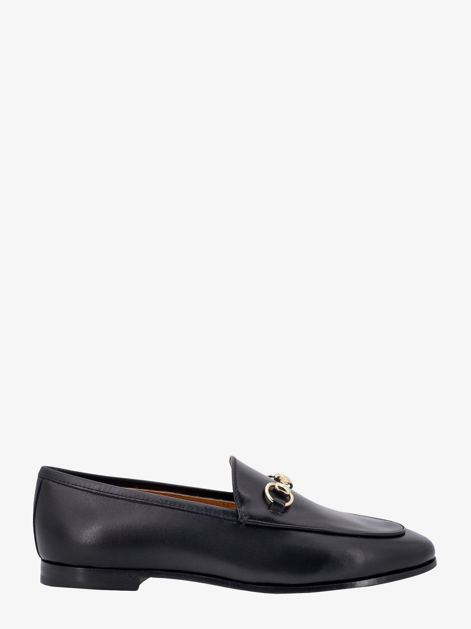 Gucci Women's Leather Jordaan Loafers Black