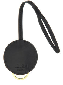 Moschino Women's Leather Keychain Multicolor