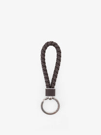 Bottega Veneta Men's Leather Keychain Brown