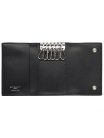 Givenchy Men's Leather Keychain Black