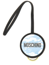 Moschino Women's Leather Keychain Multicolor
