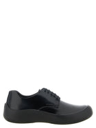 PRADA Leather Lace up Shoes Black