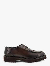 Doucal's Men's Leather Lace Gold