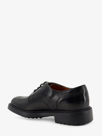 Doucal's Men's Leather Lace Black