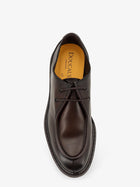 Doucal's Men's Leather Lace Gold, view 5