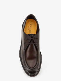 Doucal's Men's Leather Lace Gold