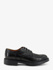 Doucal's Men's Leather Lace Black