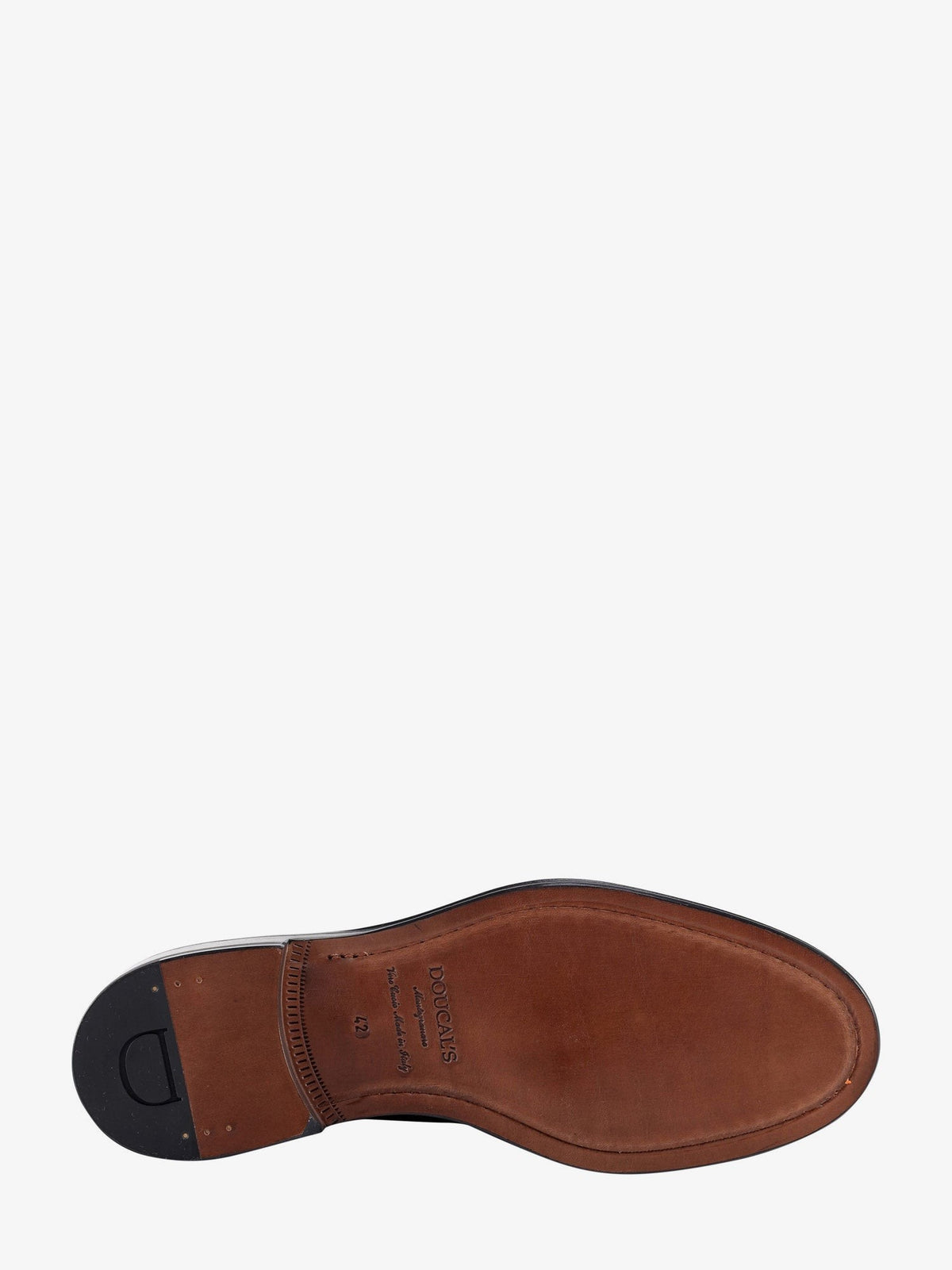 Doucal's Men's Leather Lace Black