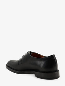 Doucal's Men's Leather Lace Black