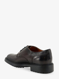 Doucal's Men's Leather Lace Red