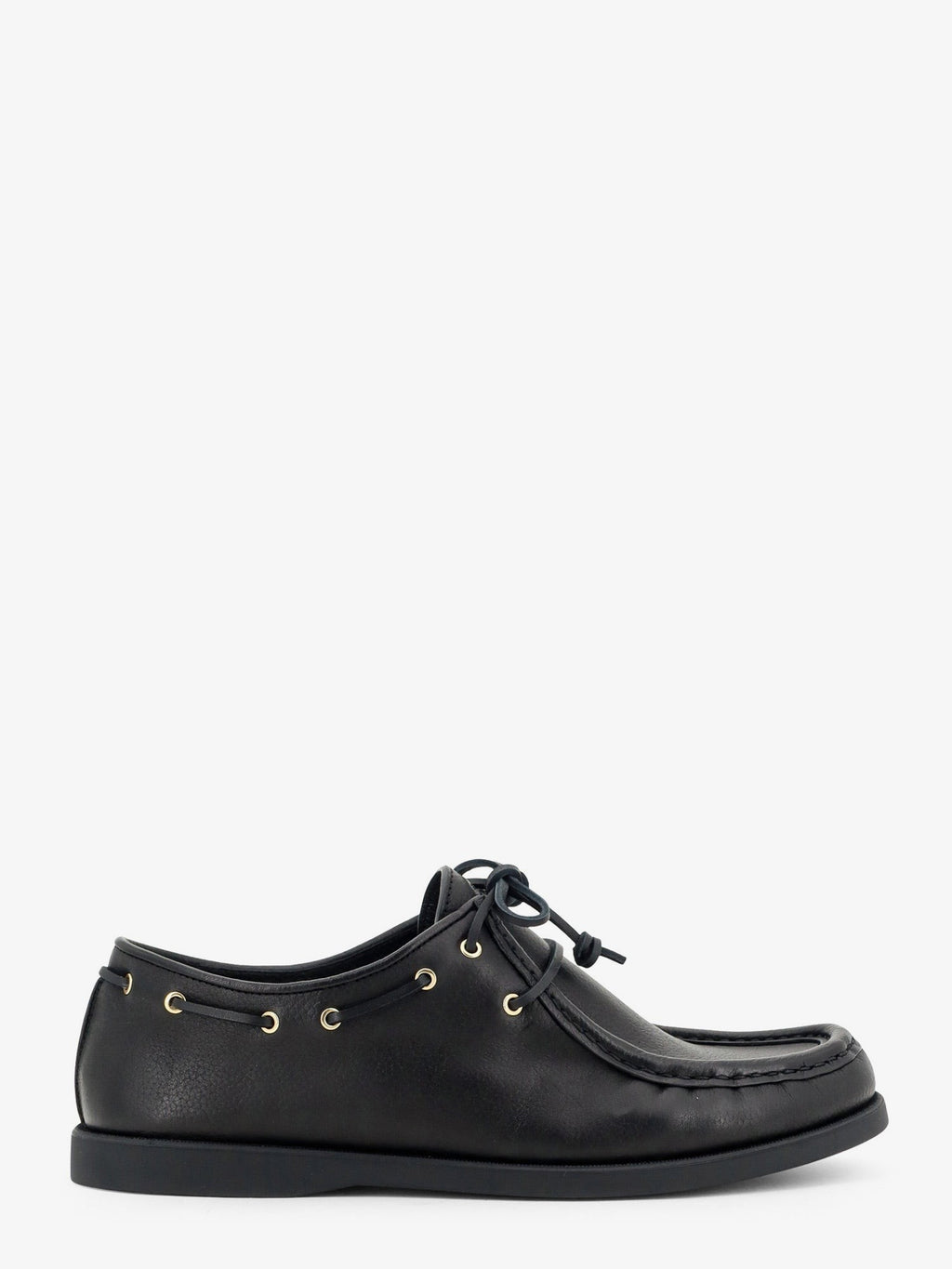 Celine Men's Leather Lace Black