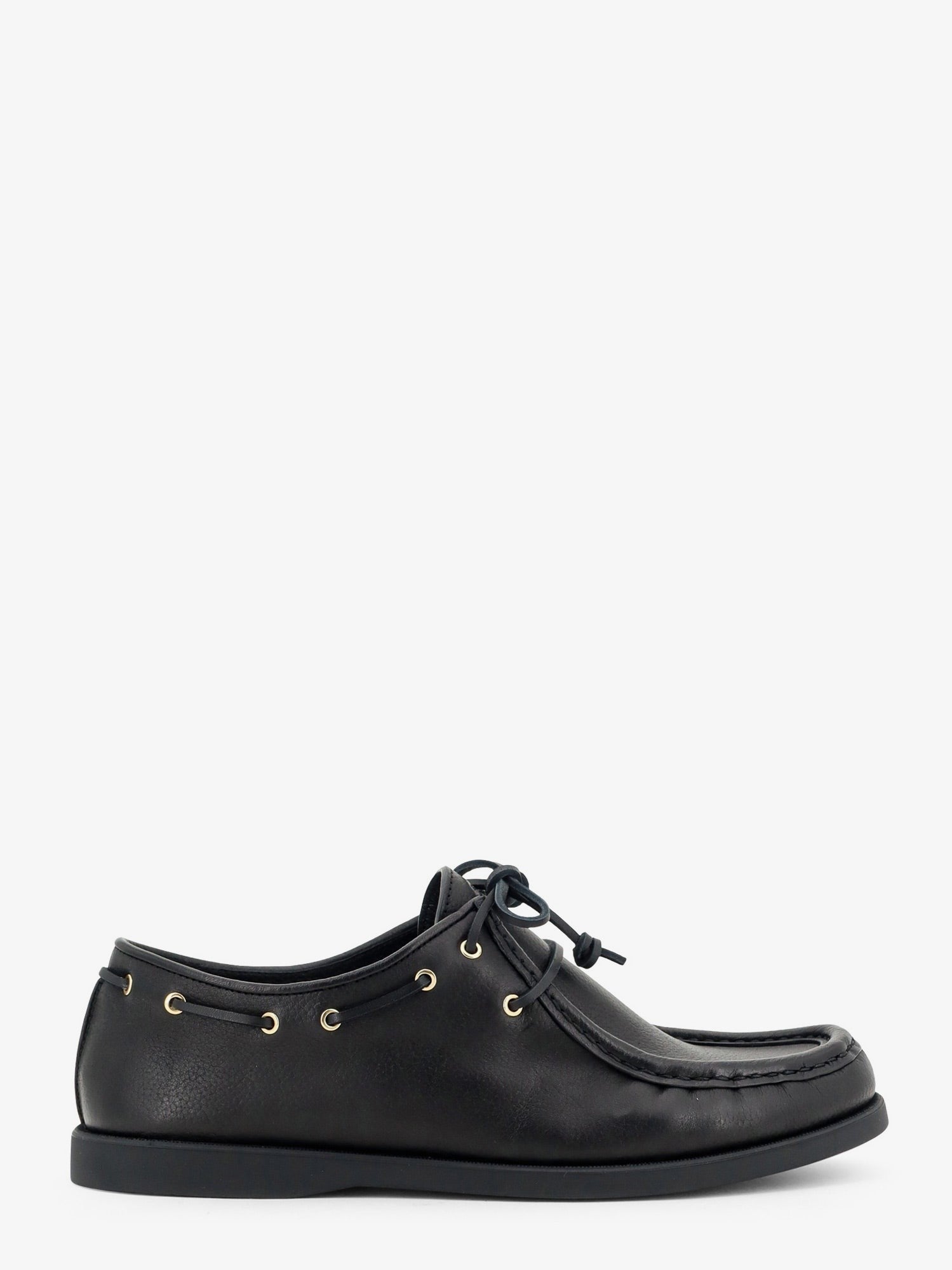 Celine Men's Leather Lace Black