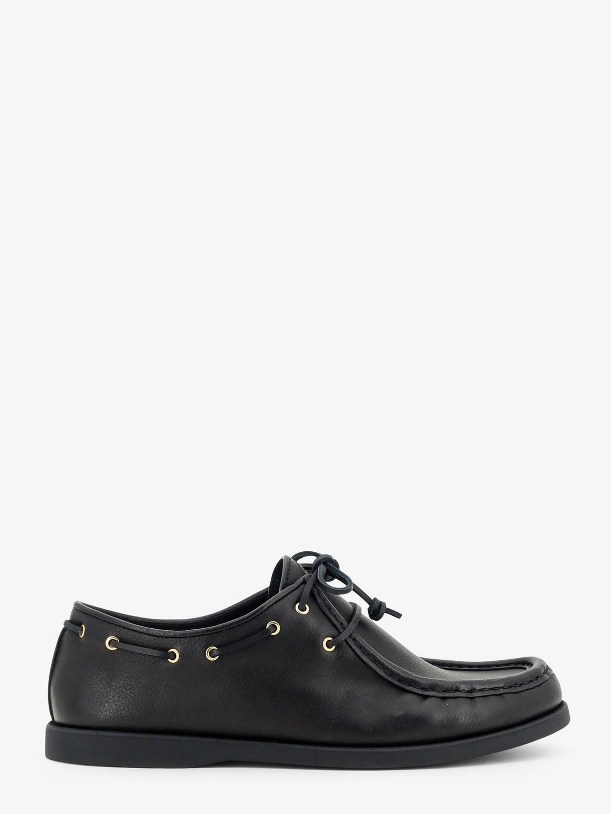 Celine Men's Leather Lace Black