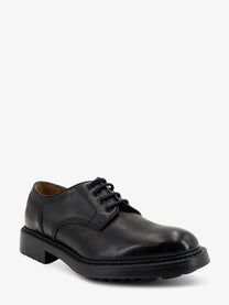 Doucal's Men's Leather Lace Black