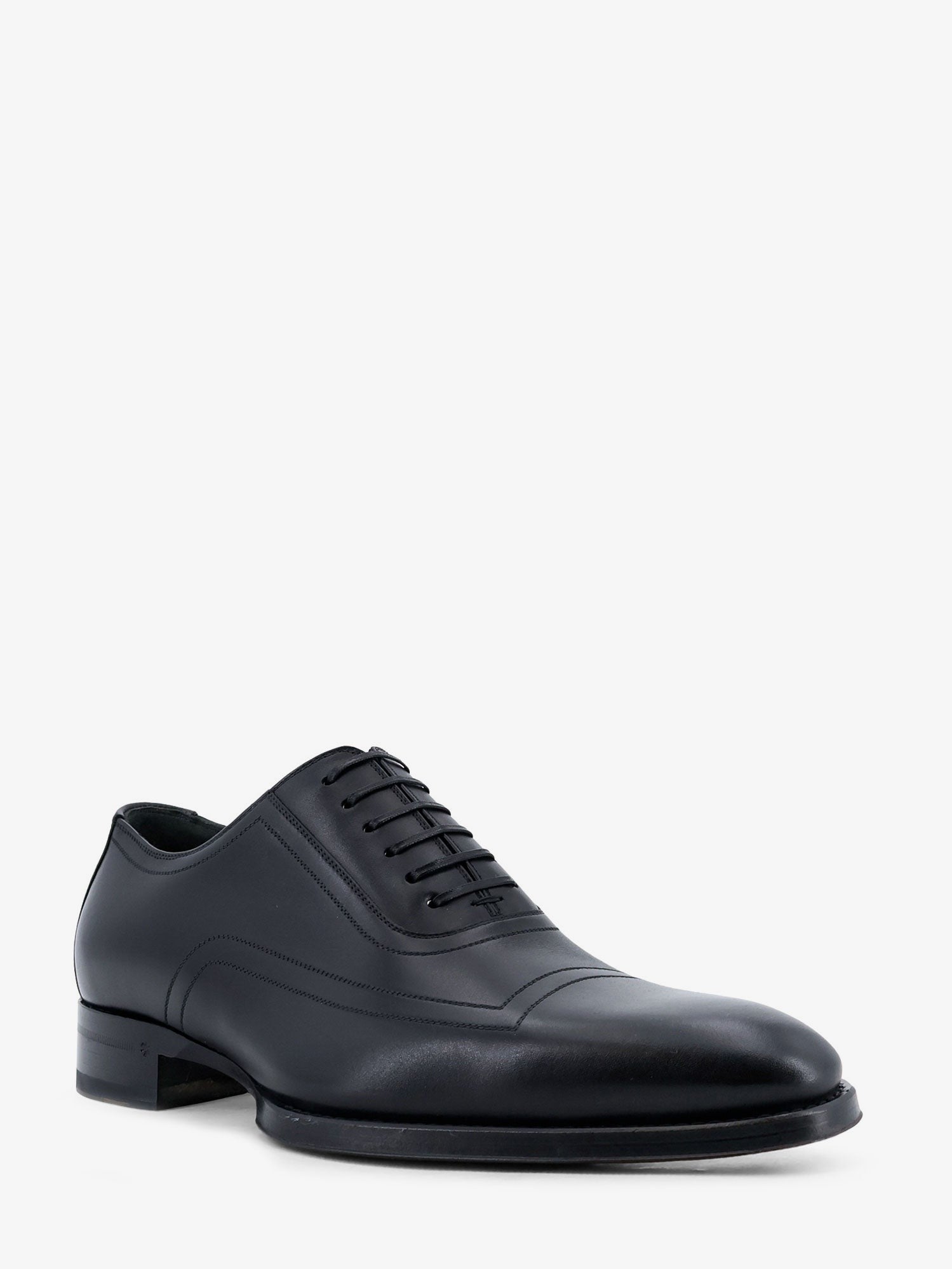 Gucci Men's Leather Lace Black