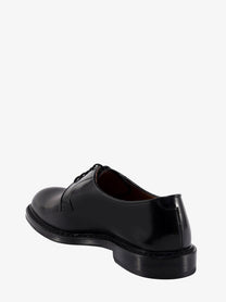 Doucal's Men's Leather Lace Black