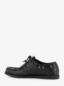 Celine Men's Leather Lace Black