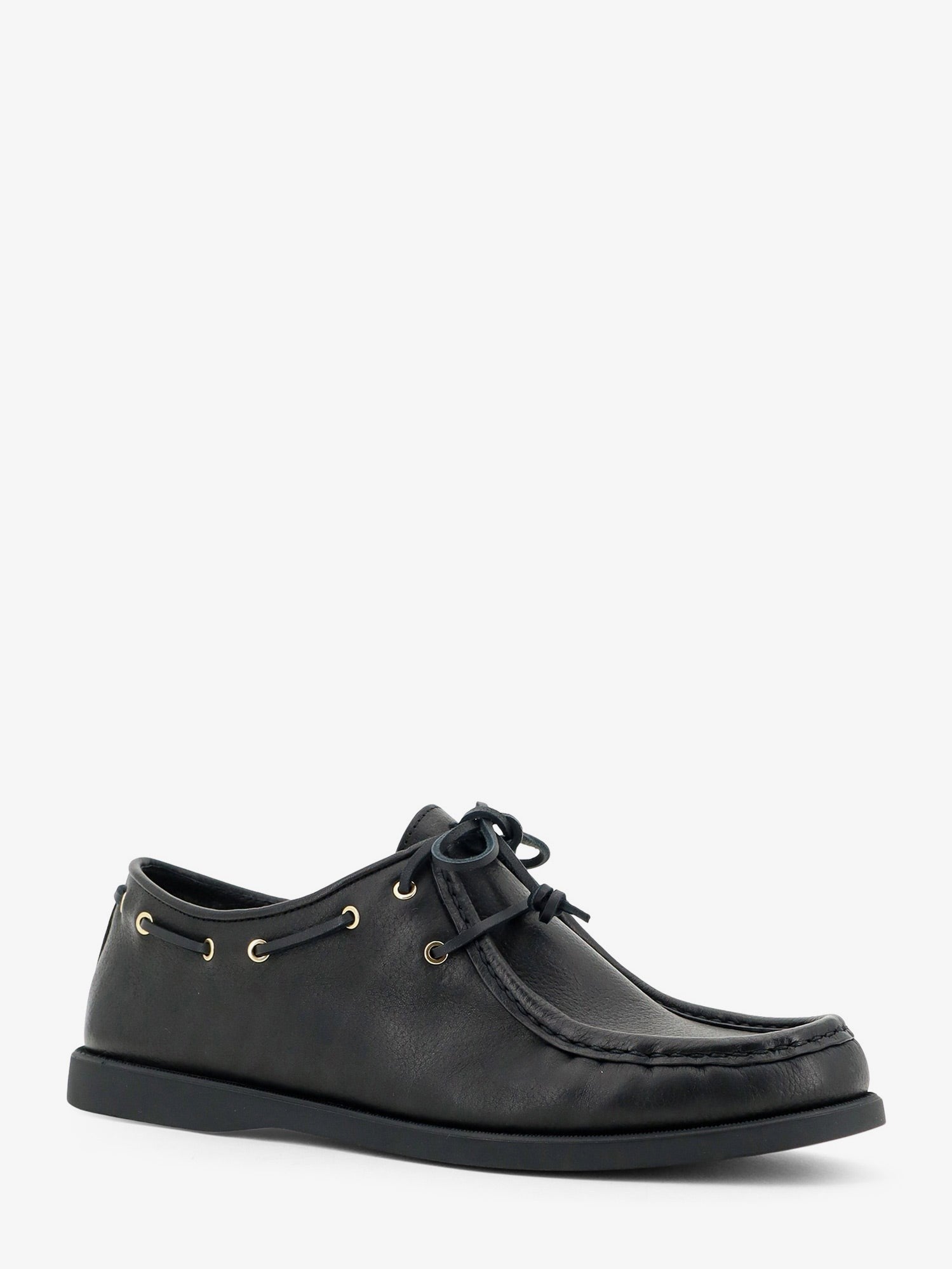 Celine Men's Leather Lace Black