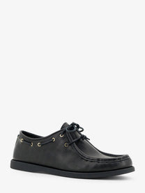 Celine Men's Leather Lace Black