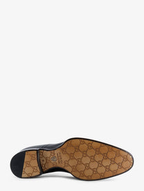 Gucci Men's Leather Lace Black