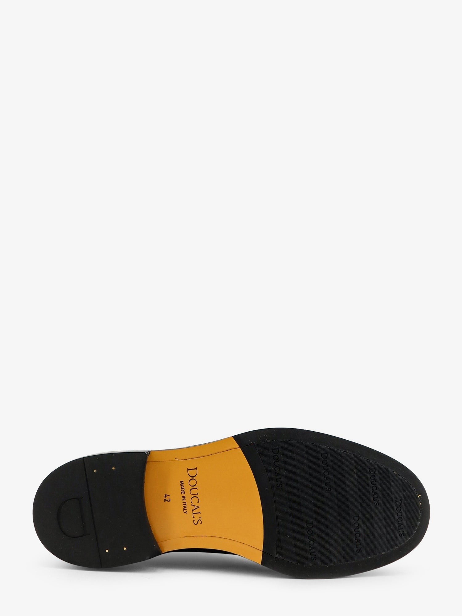 Doucal's Men's Leather Lace Black