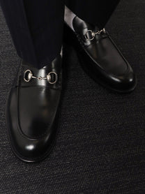Gucci Men's Leather Loafer Black