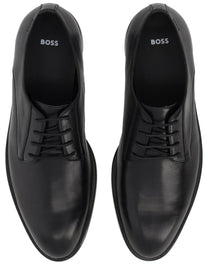 Boss Men's Leather Loafer Black