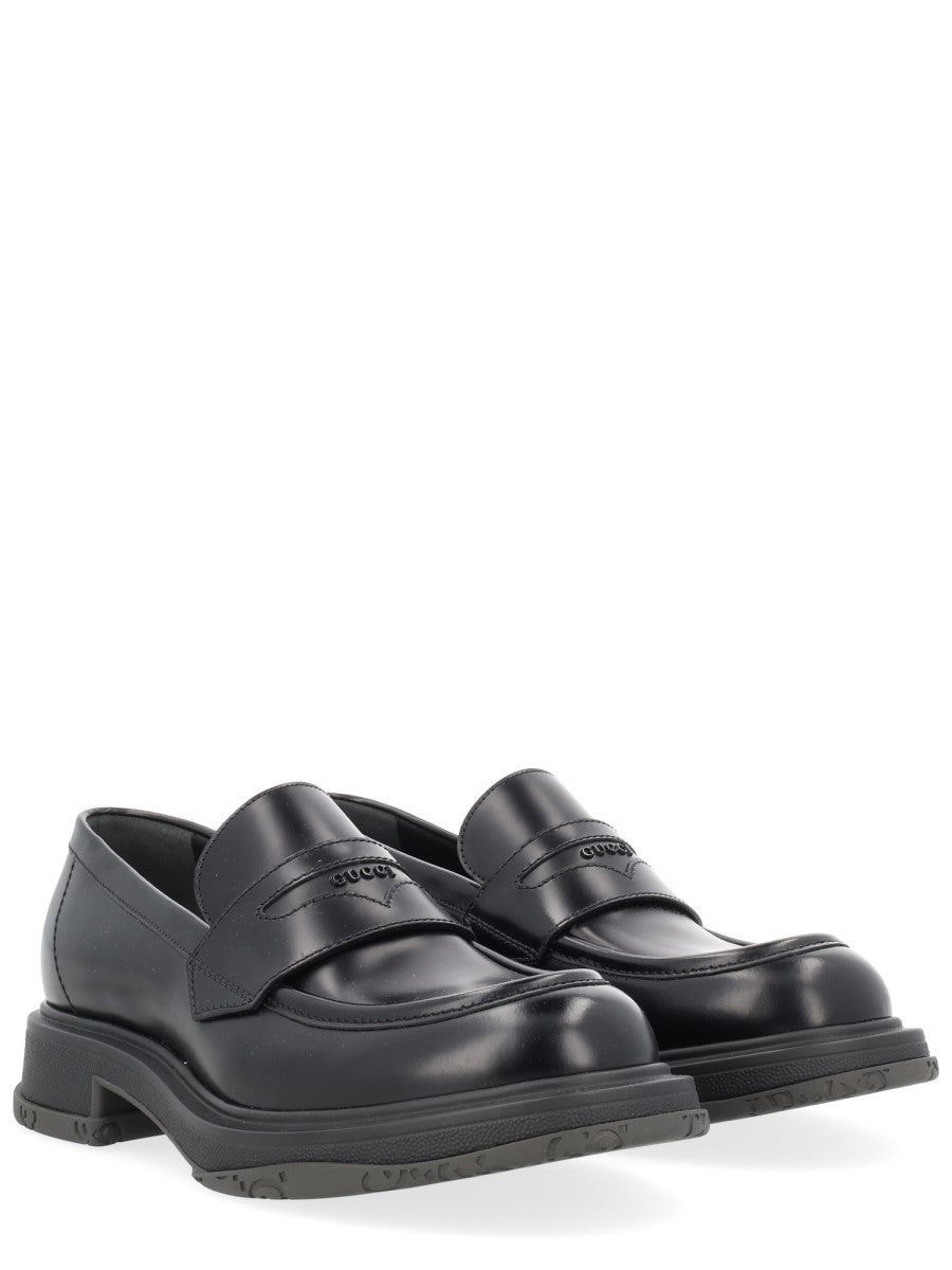Gucci Men's Leather Loafer Black