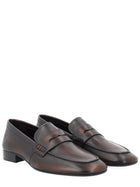 Dries Van Noten Women's Leather Loafer Brown, view 2