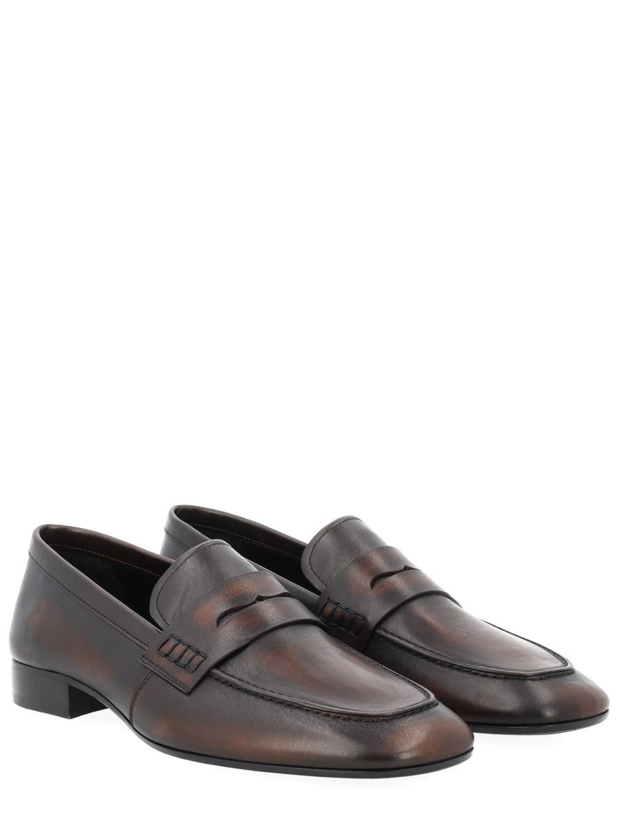 Dries Van Noten Women's Leather Loafer Brown