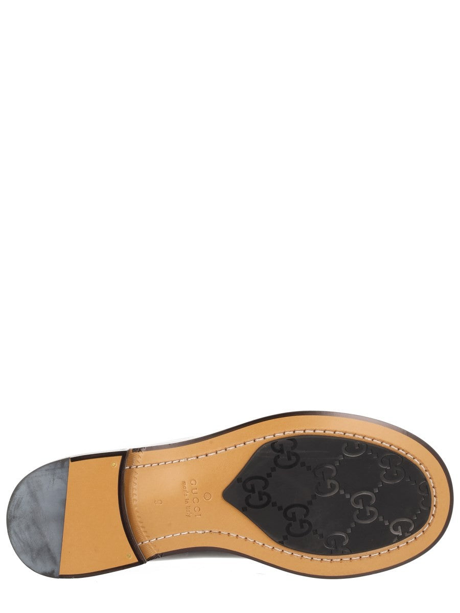 Gucci Men's Leather Loafer Black, view 6