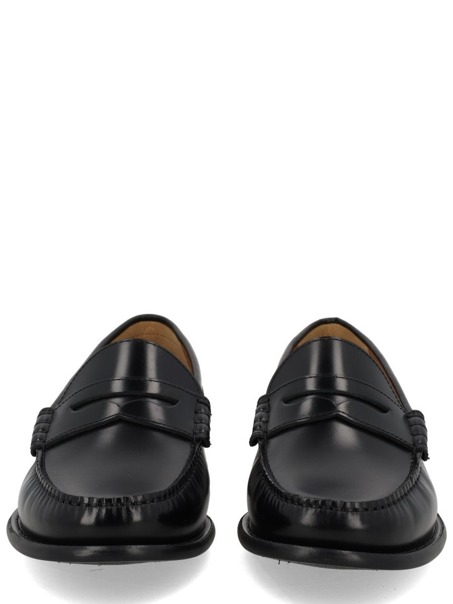 Boss Men's Leather Loafer Black