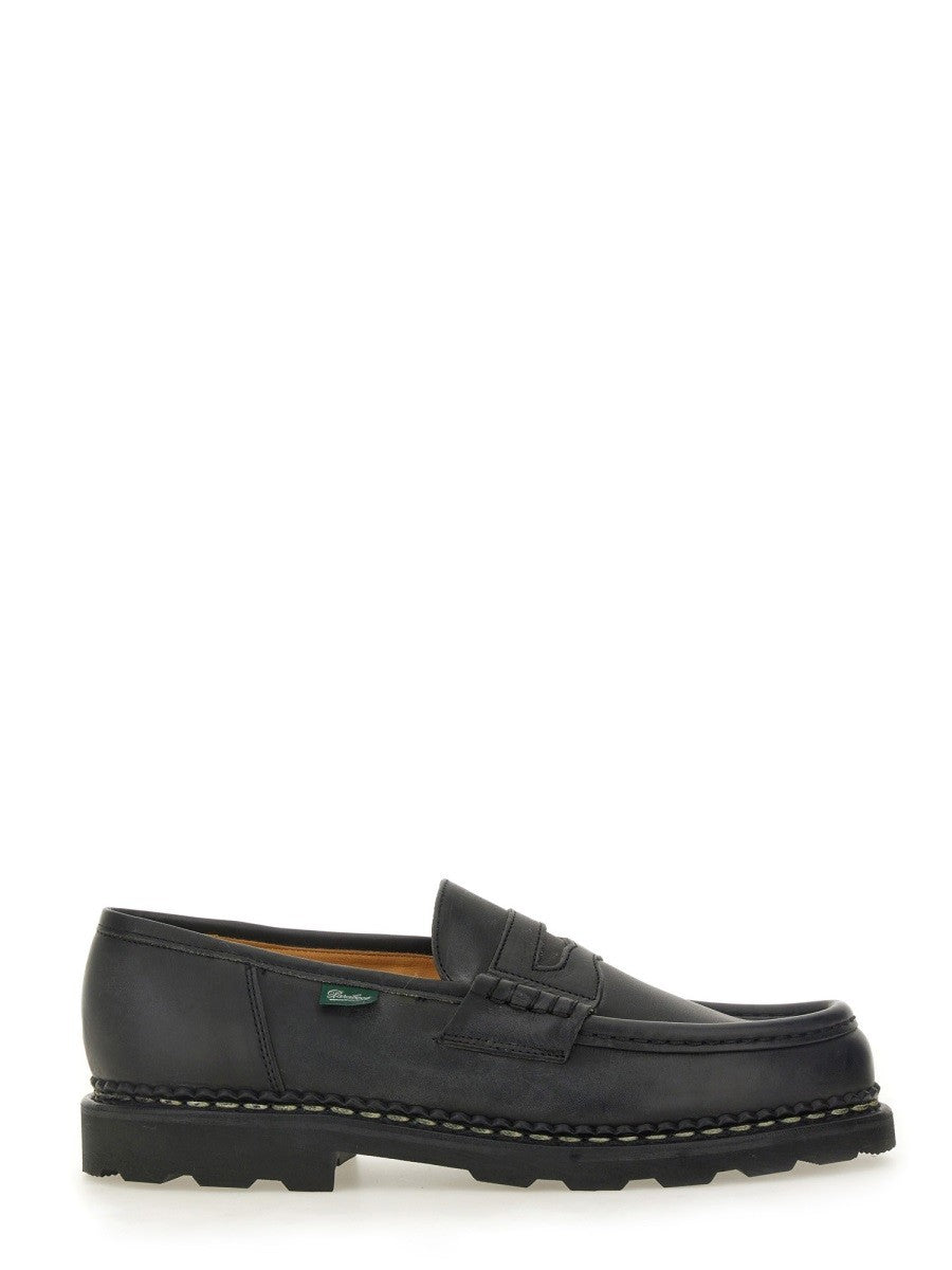 Paraboot Men's Leather Loafer Black