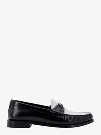 Celine Men's Triomphe Leather Loafers Black Celine