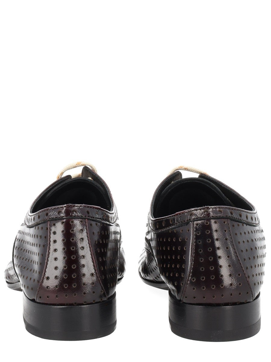Dries Van Noten Women's Leather Loafer Brown
