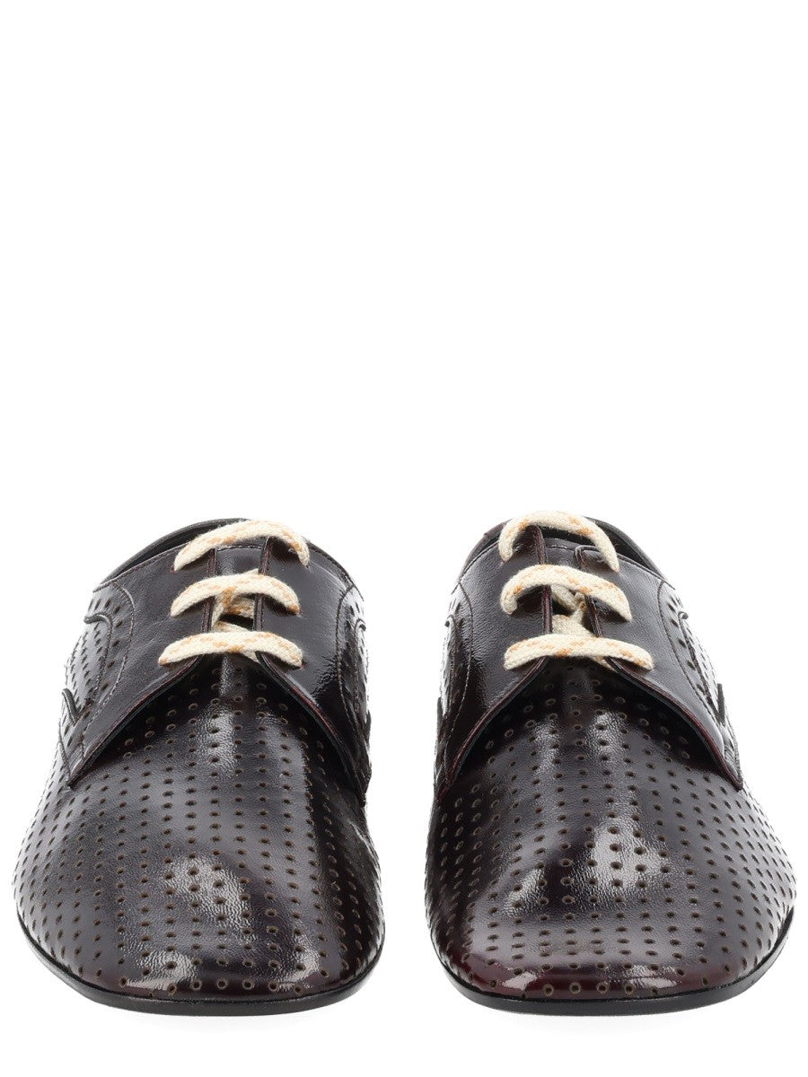 Dries Van Noten Women's Leather Loafer Brown