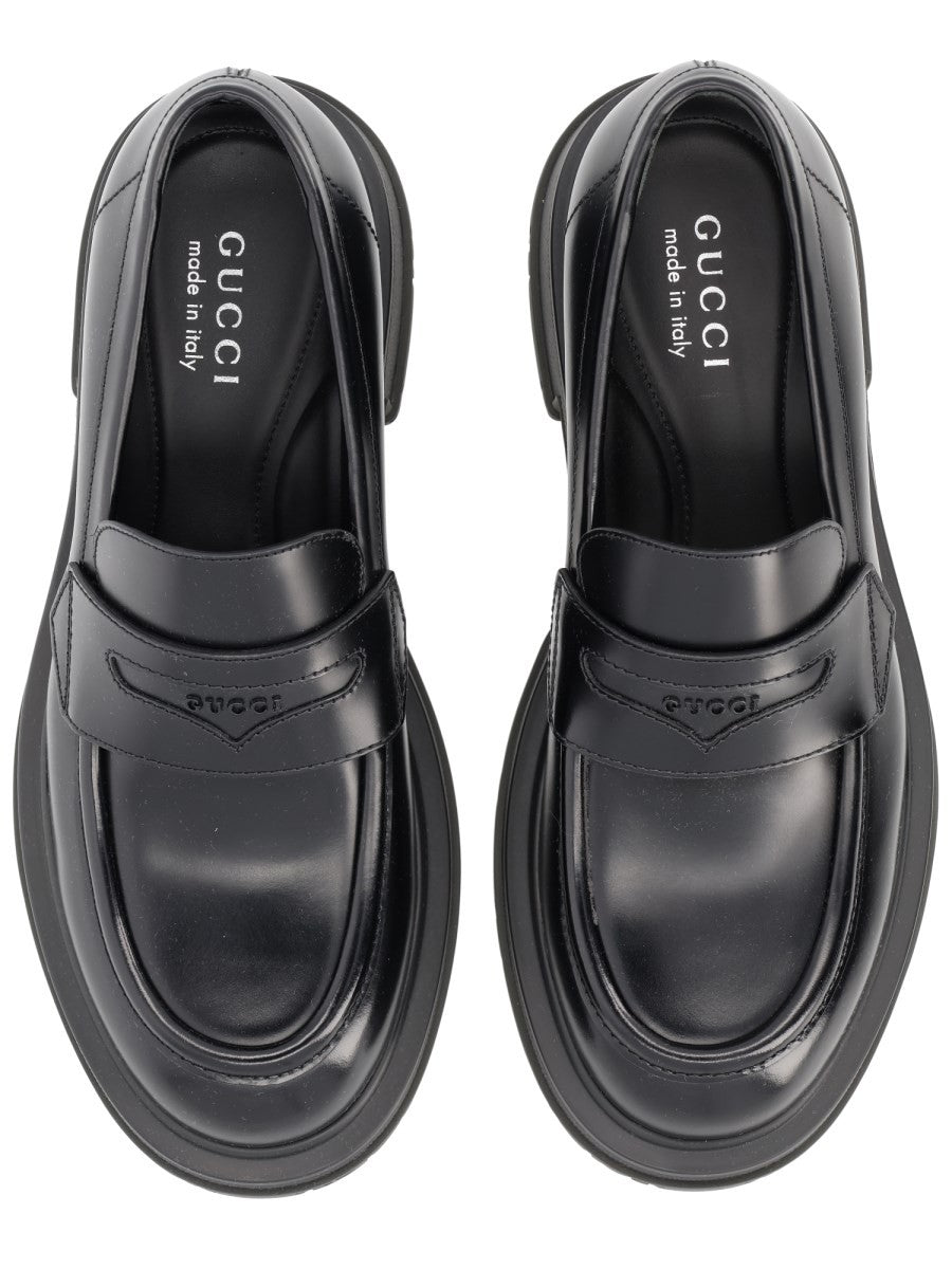 Gucci Men's Leather Loafer Black